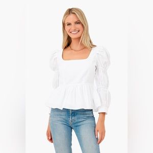 NWT Hyacinth House Puff Sleeve Blouse